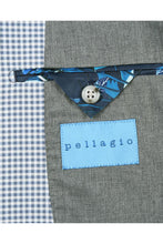 Pellagio Blue & White Houndstooth Sports Jacket