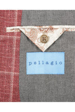 Pellagio Crimson Windowpane Sports Jacket