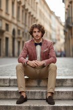 Pellagio Crimson Windowpane Sports Jacket