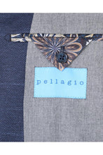 Pellagio Dark Blue Windowpane Sports Jacket