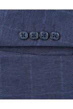 Pellagio Dark Blue Windowpane Sports Jacket