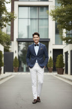 Pellagio Dark Blue Windowpane Sports Jacket