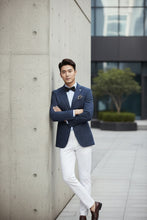 Pellagio Dark Blue Windowpane Sports Jacket