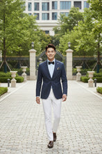 Pellagio Dark Blue Windowpane Sports Jacket