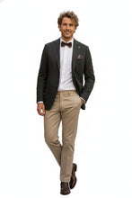 Pellagio Dark Brown Windowpane Sports Jacket