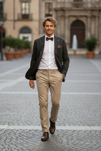 Pellagio Dark Brown Windowpane Sports Jacket