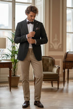 Pellagio Dark Brown Windowpane Sports Jacket