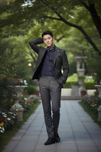 Pellagio Dark Brown Windowpane Sports Jacket