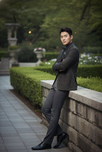 Pellagio Dark Brown Windowpane Sports Jacket