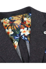 Pellagio Dark Grey Textured Sports Jacket