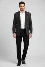 Pellagio Dark Grey Textured Sports Jacket