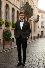 Pellagio Dark Grey Textured Sports Jacket