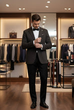 Pellagio Dark Grey Textured Sports Jacket