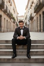 Pellagio Dark Grey Textured Sports Jacket