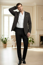 Pellagio Dark Grey Textured Sports Jacket