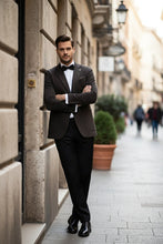 Pellagio Dark Grey Textured Sports Jacket