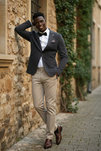 Pellagio Grey Blue Textured Sports Jacket