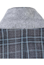 Pellagio Grey & Blue Windowpane Sports Jacket