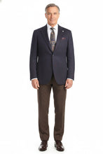 Pellagio Grey & Blue Windowpane Sports Jacket