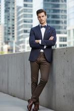 Pellagio Grey & Blue Windowpane Sports Jacket