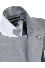 Pellagio Grey Textured Sports Jacket