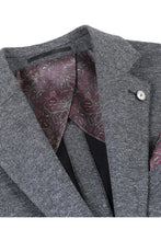 Pellagio Grey Textured Sports Jacket