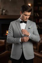 Pellagio Grey Textured Sports Jacket