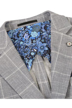 Pellagio Grey Windowpane Sports Jacket