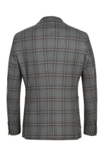 Pellagio Grey Windowpane Sports Jacket