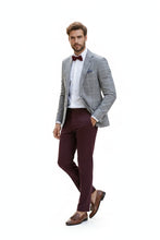 Pellagio Grey Windowpane Sports Jacket