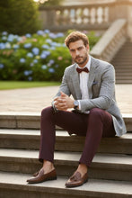 Pellagio Grey Windowpane Sports Jacket