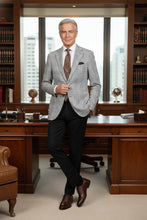 Pellagio Grey Windowpane Sports Jacket