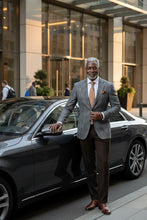 Pellagio Grey Windowpane Sports Jacket