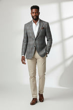 Pellagio Grey Windowpane Sports Jacket
