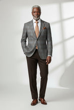Pellagio Grey Windowpane Sports Jacket