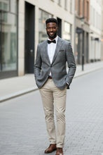 Pellagio Grey Windowpane Sports Jacket