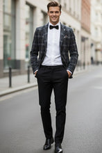 Pellagio Grey Windowpane Sports Jacket