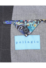 Pellagio Ink Blue Windowpane Sports Jacket