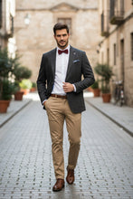 Pellagio Ink Blue Windowpane Sports Jacket