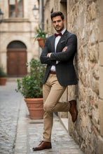 Pellagio Ink Blue Windowpane Sports Jacket