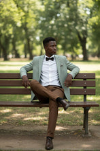 Pellagio Light Green Textured Sports Jacket
