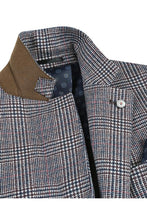 Pellagio Light Grey Windowpane Sports Jacket