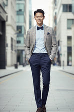 Pellagio Light Grey Windowpane Sports Jacket