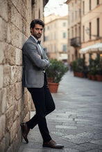 Pellagio Light Grey Windowpane Sports Jacket