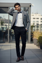 Pellagio Light Grey Windowpane Sports Jacket