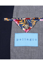 Pellagio Navy Solid Sports Jacket