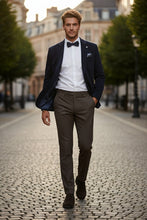 Pellagio Navy Solid Sports Jacket