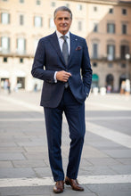 Pellagio Navy Windowpane Sports Jacket