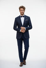 Pellagio Navy Windowpane Sports Jacket