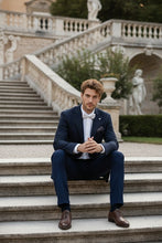 Pellagio Navy Windowpane Sports Jacket